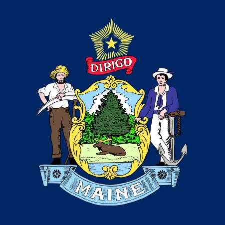 Maine flag