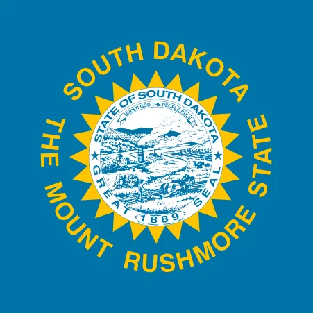 South Dakota flag